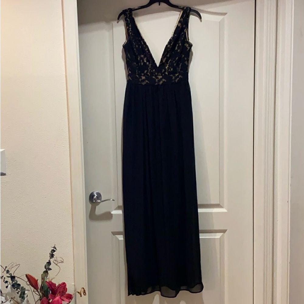 ANGL Black Lace Dress Women's Size Medium